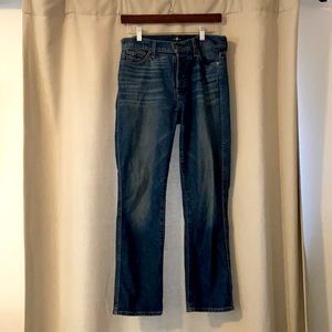 7 For All Mankind Straight Leg Jeans